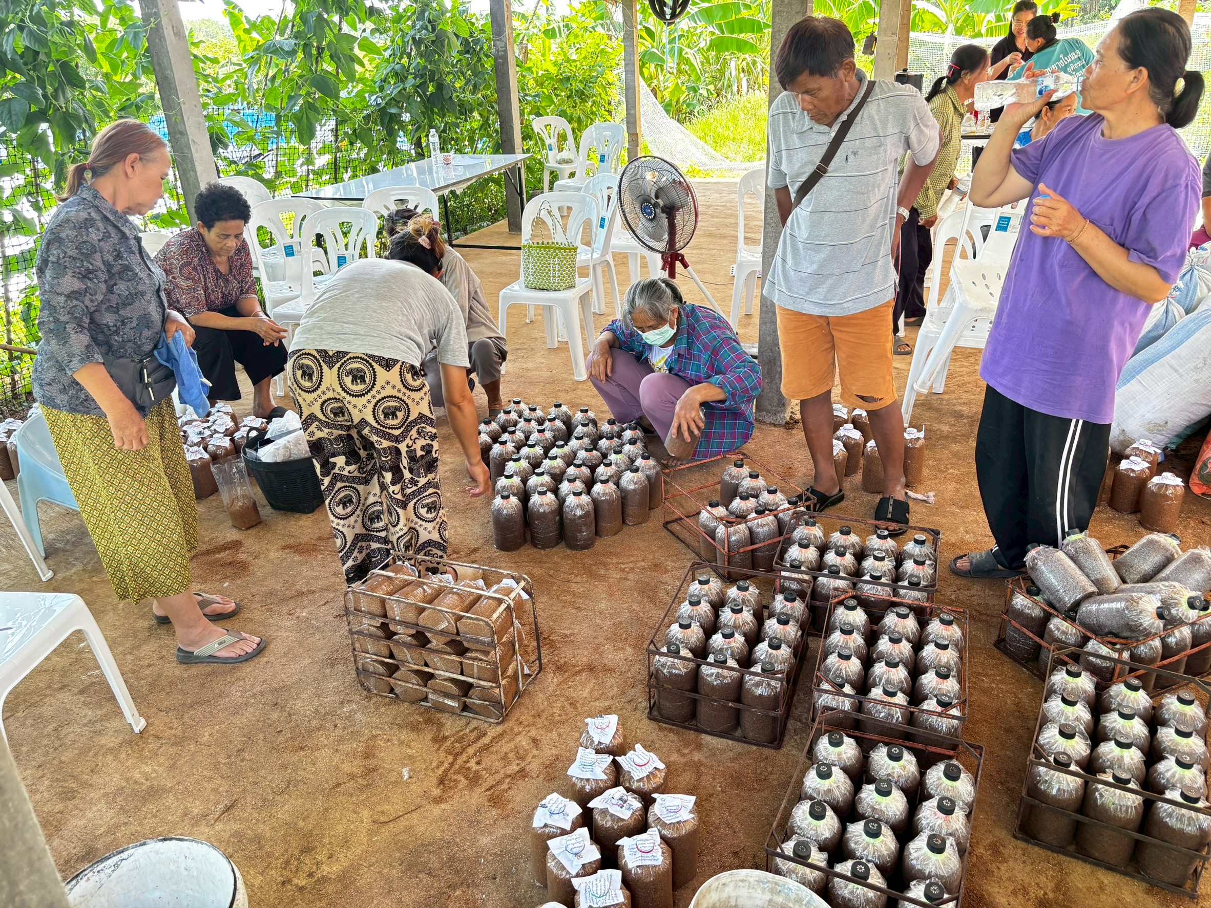 title - อบรม “การสร้างอาชีพในการบริหารจัดการเศษวัสดุเหลือใช้ทางการเกษตรเพื่อเพิ่มมูลค่าเป็นมิตรกับสิ่งแวดล้อม” 